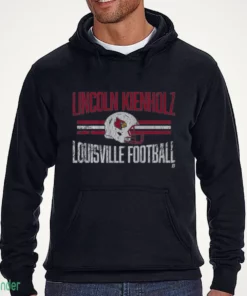 louisville football lincoln kienholz helmet hero hoodie
