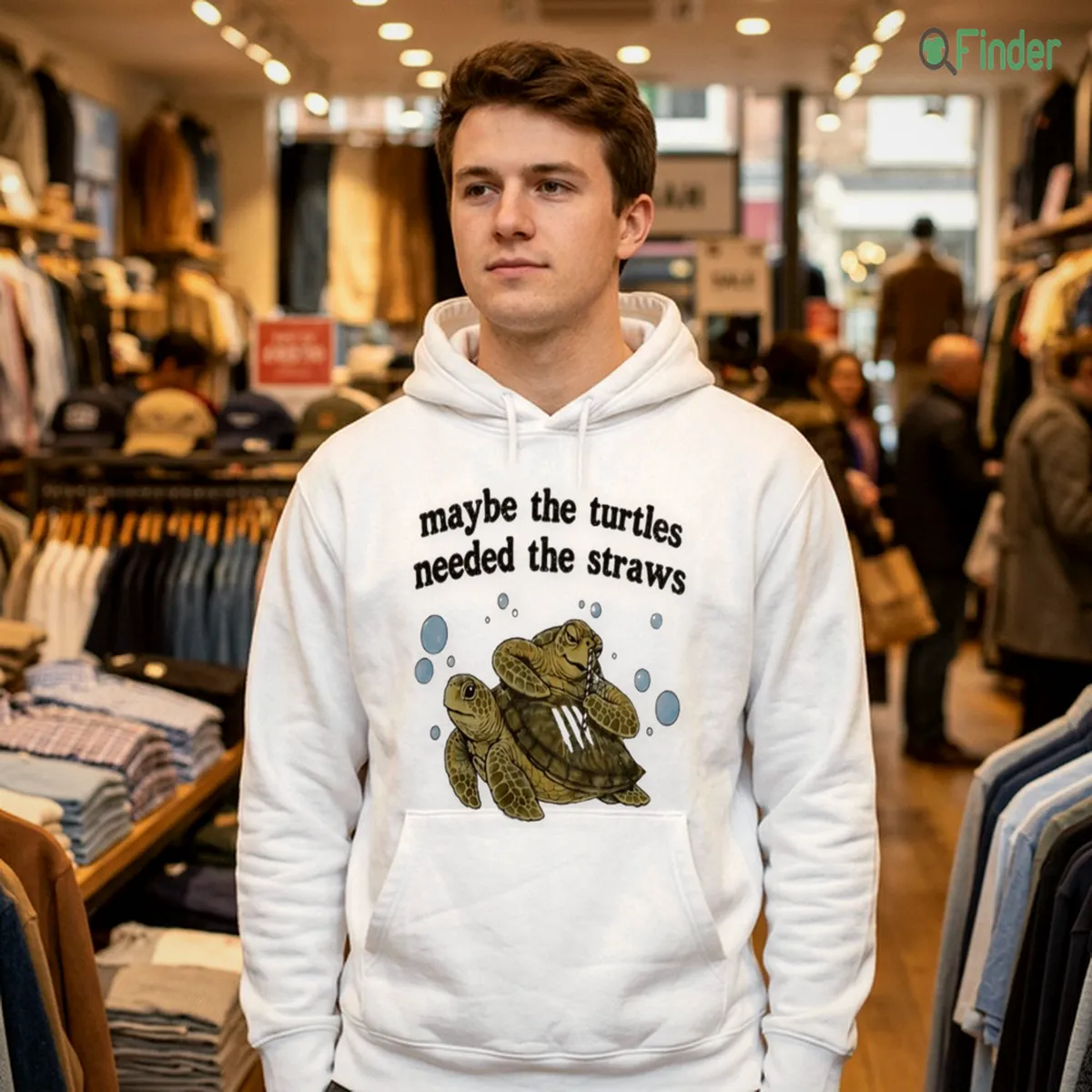 Maybe The Turtles Needed The Straws Shirt - Design Preview