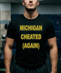 michigan cheated again shirt 1