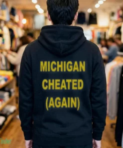 michigan cheated again shirt 3