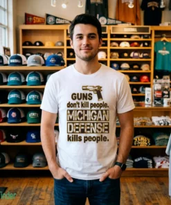 michigan defense kills people shirt 2
