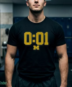 michigan football a lot can happen in 001 second t shirt 1