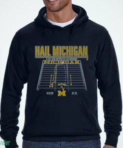 michigan football hail michigan t shirt 3