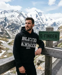 mississippi state bleed maroon and white black hoodie alpine pass