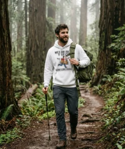 my mom took tylenol now i love trains white hoodie forest