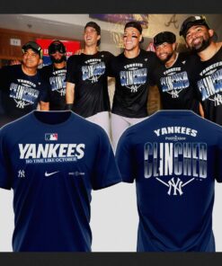 new york yankees bronx bombers no time like october postseason t shirt 1 1