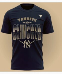new york yankees clinched fall in postseason 2026 navy 2 sided t shirt 2 1