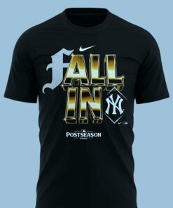 new york yankees fall in 2026 postseason black plain back t shirt 2 1