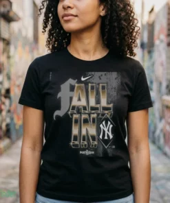 new york yankees nike 2026 mlb postseason fall in legend t shirt black tshirt black female3 1
