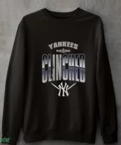 new york yankees postseason 2026 mlb clinched sweatshirt