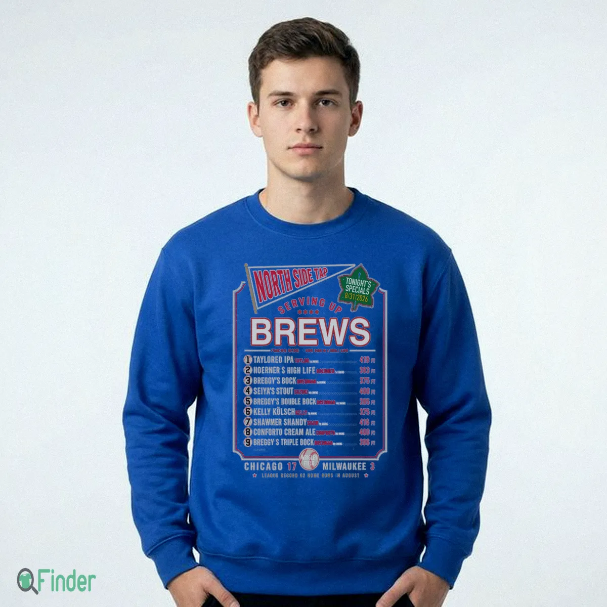 NORTH SIDE TAP - SERVING BREWS Shirt - Design Preview