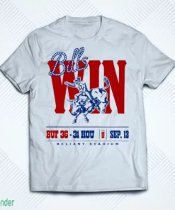 official buffalo bills win josh allen cowboy rodeo reliant stadium t shirt 1