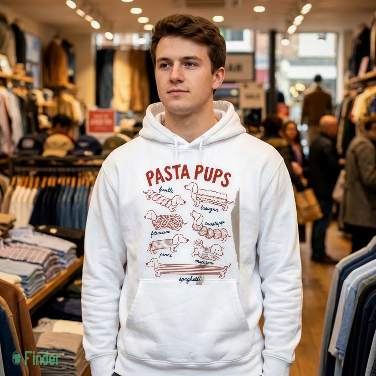 Official Pasta Pups Shirt - Design Preview