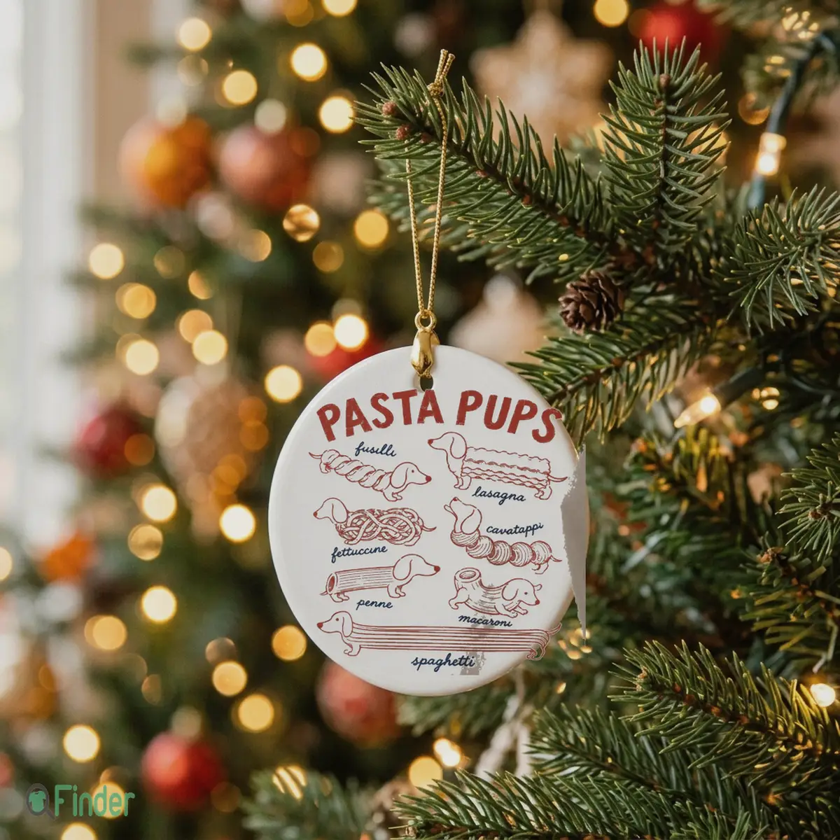official pasta pups ornament official pasta pups ornament