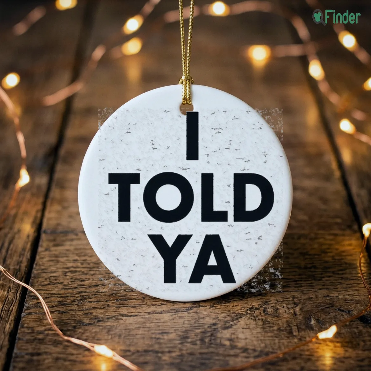 officialo told ya ornament officialo told ya ornament