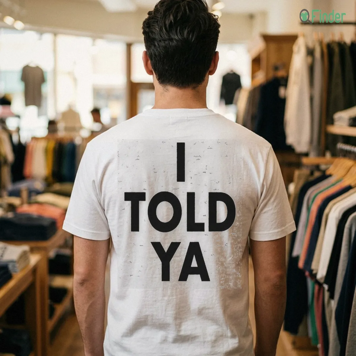 officialo told ya tshirt white male back officialo told ya tshirt white male back