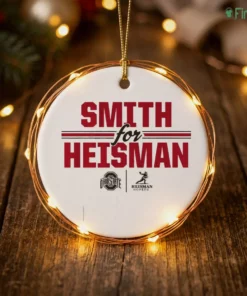 ohio state football jeremiah smith for heisman ornament