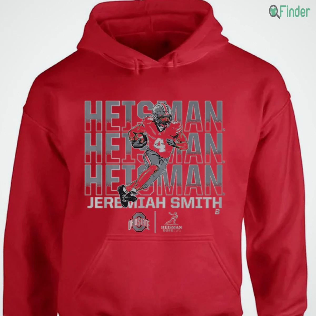 Ohio State Football Jeremiah Smith Heisman Hopeful Name Pose Shirt - Design Preview