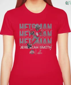 ohio state football jeremiah smith heisman hopeful name pose ladies tee shirt