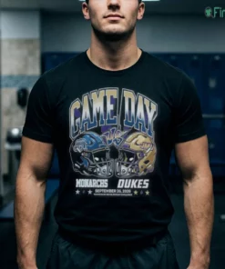old dominion monarchs vs james madison duk tshirt black male3