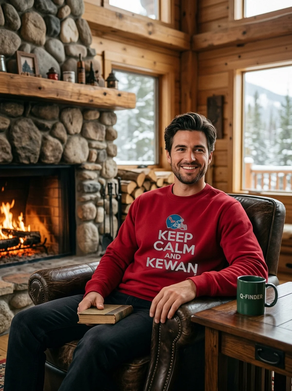 ole miss football kewan lacy keep calm and kewan red sweatshirt cabin fireplace ole miss football kewan lacy keep calm and kewan red sweatshirt cabin fireplace