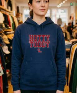 ole miss rebels hotty toddy mock hoodie navy