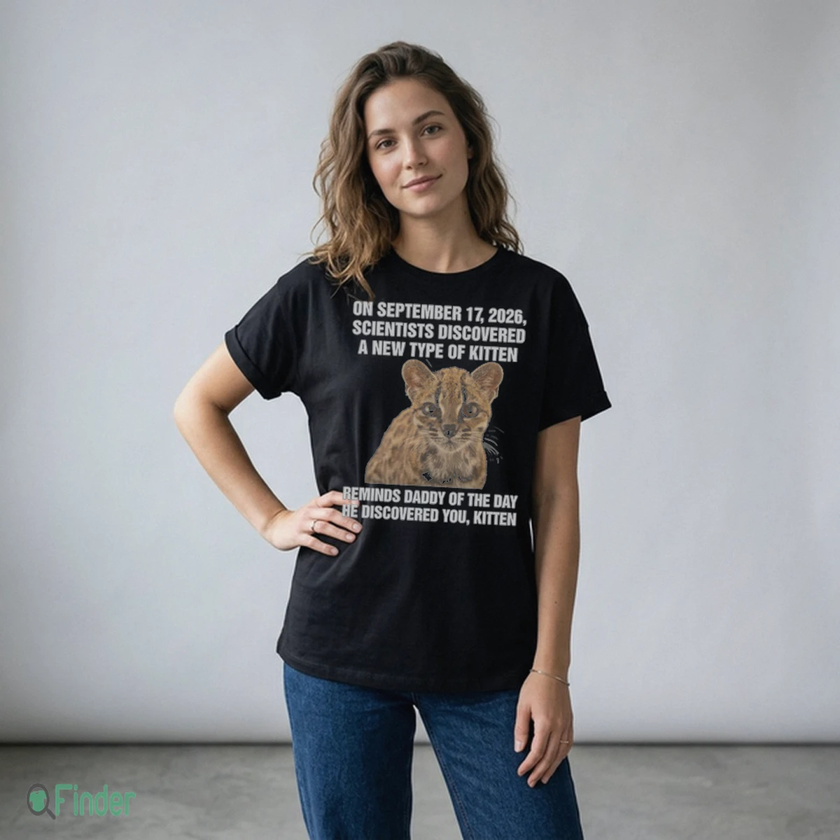on september 17 2026 scientists discovered a new type of kitten black tshirt female 2 on september 17 2026 scientists discovered a new type of kitten black tshirt female 2