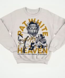 pat white west virginia football tee shirt 4