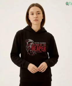 patrick mahomes return of the reaper hoodie black female 01