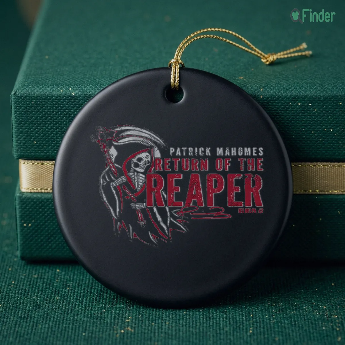 patrick mahomes return of the reaper ornament patrick mahomes return of the reaper ornament