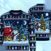 peanuts snoopy woodstock starlit christmas tree ugly christmas sweater 1