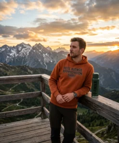 pete alonso appreciation orange hoodie sunset viewpoint