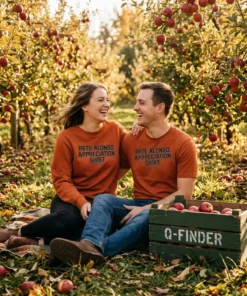 pete alonso appreciation orange tshirt apple orchard couple
