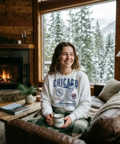 pete crow armstrong chicago cubs 40 40 legacy white sweatshirt cabin