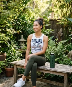 pete crow armstrong chicago cubs 40 40 legacy white tanktop garden bench