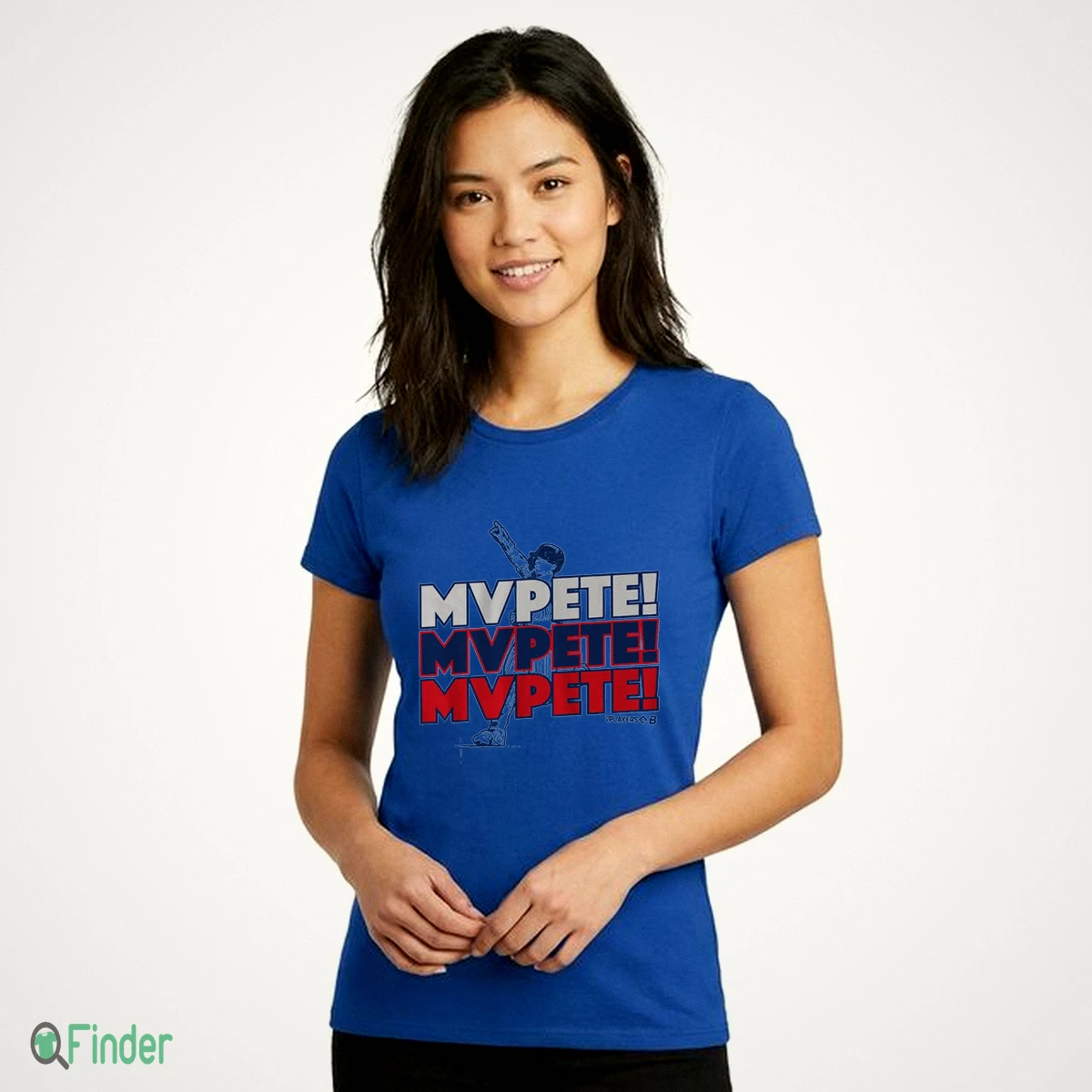 pete crow armstrong mvpete chant ladies tee blue 01 pete crow armstrong mvpete chant ladies tee blue 01