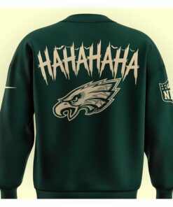 philadelphia eagles x halloween pumpkin graphic sweatshirt 2026 3