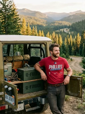 philadelphia phillies 2026 mlb postseason red tshirt expedition tailgate