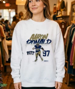pitt football aaron donald name number pose shirt 4