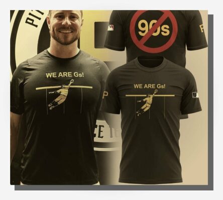 pittsburgh pirates we are gs no 90s baseball graphic t shirt 1 1