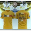 pittsburgh steelers 2026 paris game 3d t shirt 1