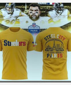 pittsburgh steelers 2026 paris game 3d t shirt 1