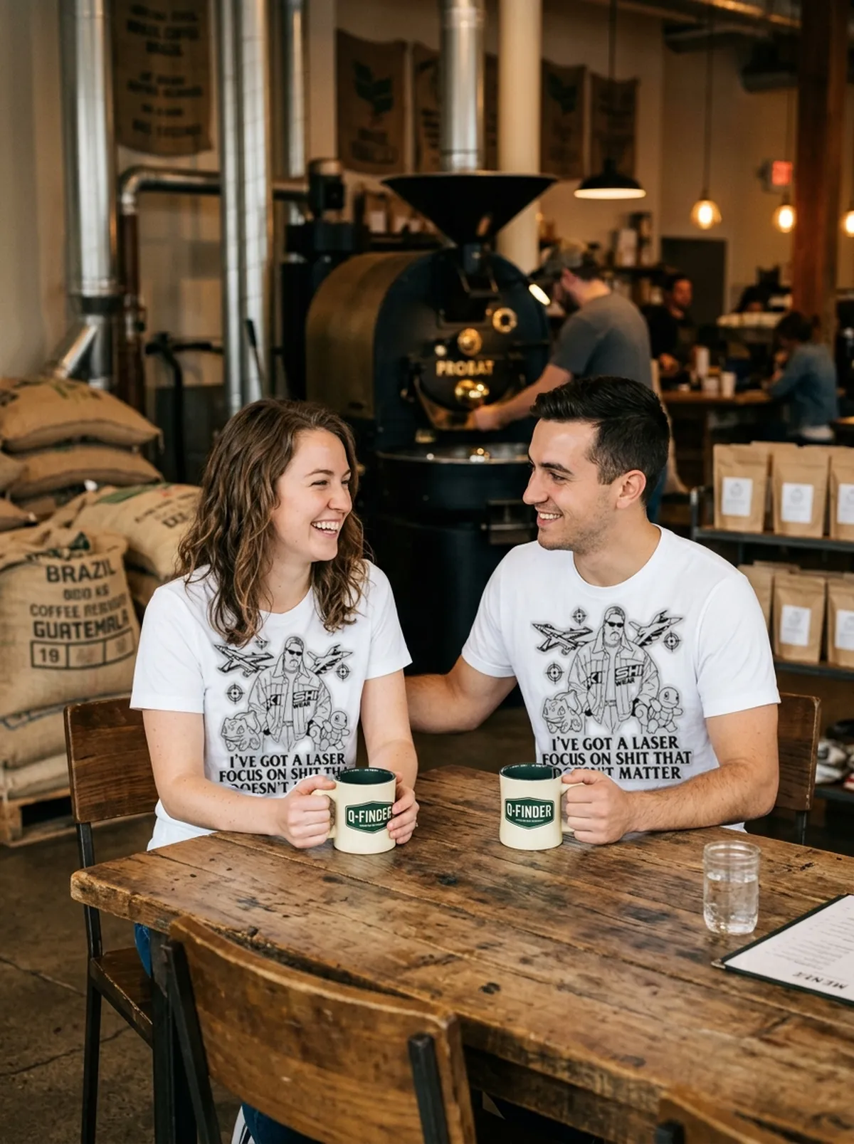 rikishi kishi wear i ve got a laser focus on shit that doesn white tshirt roastery couple rikishi kishi wear i ve got a laser focus on shit that doesn white tshirt roastery couple