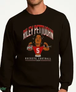 riley pettijohn ohio state buckeyes football 2026 caricature signature sweatshirt