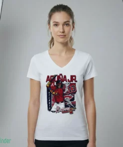 ronald acuna jr atlanta braves baseball 2026 mlb ladies tee white 02