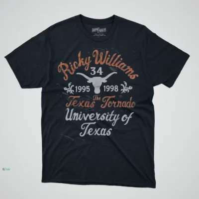 roots of fight x texas longhorns x ricky williams muscle shirt 1