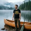 san diego baseball fight for the faithful black tshirt canoe shoreline
