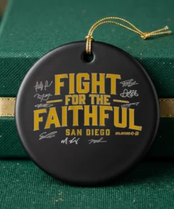 san diego baseball fight for the faithful ornament