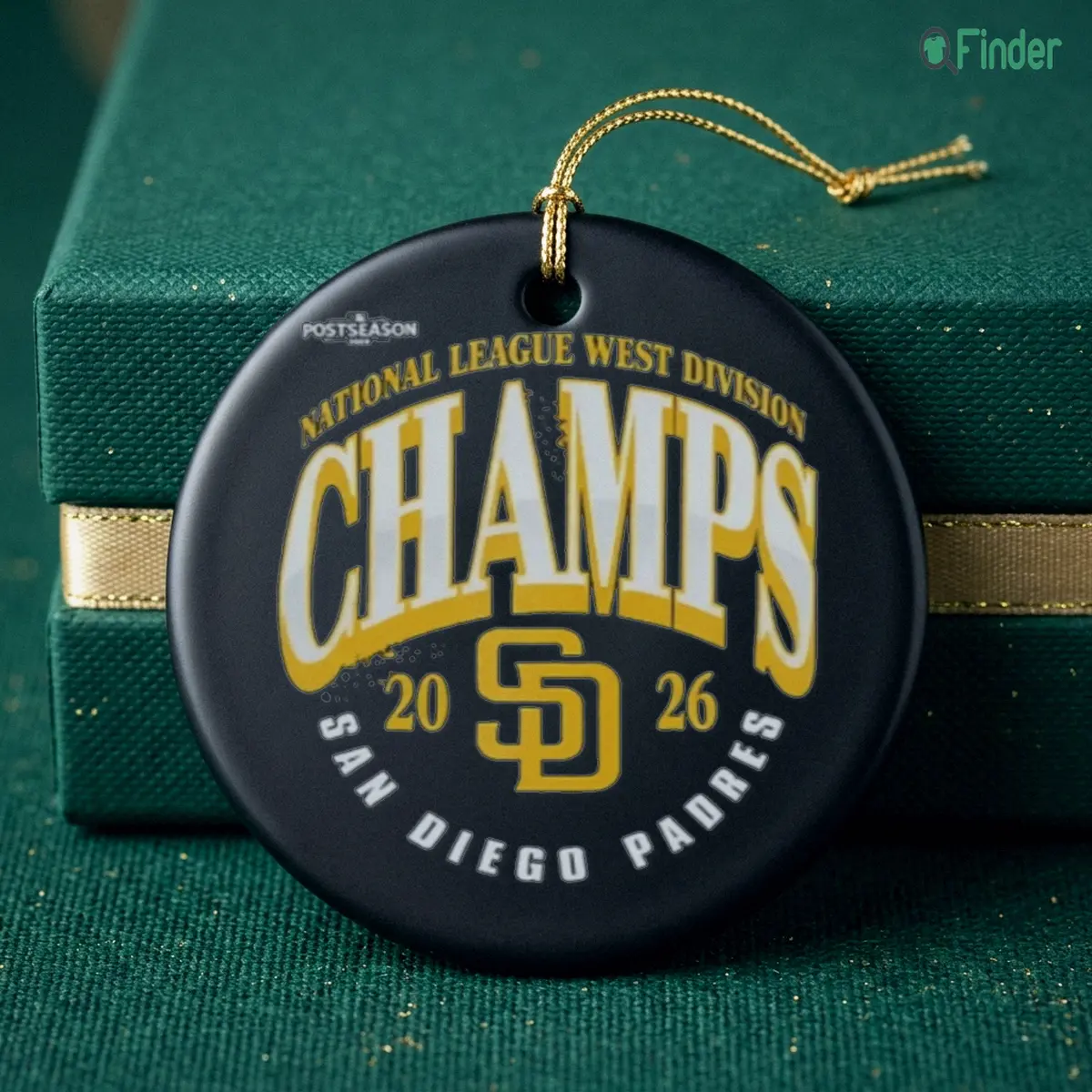 san diego padres mlb postseason 2026 national league west division champi ornament san diego padres mlb postseason 2026 national league west division champi ornament