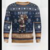 santa slam dunk merry swishmas basketball ugly christmas sweater 1